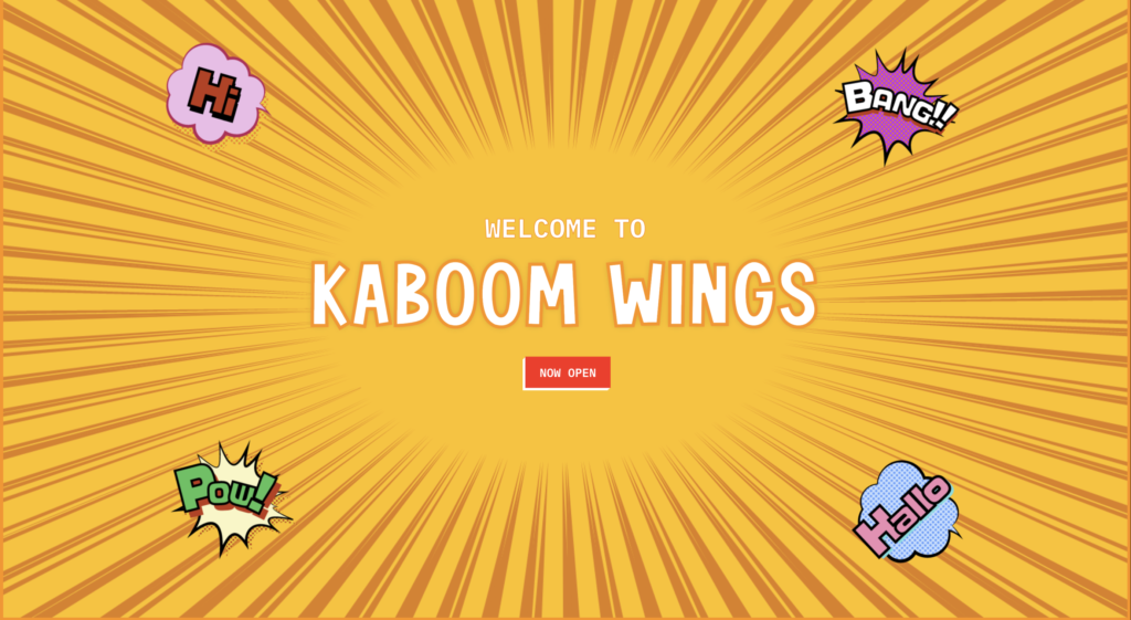 kaboom winga